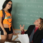 Dillion Harper in 'Dillion Harper and Evan Stone in Naughty Bookworms'